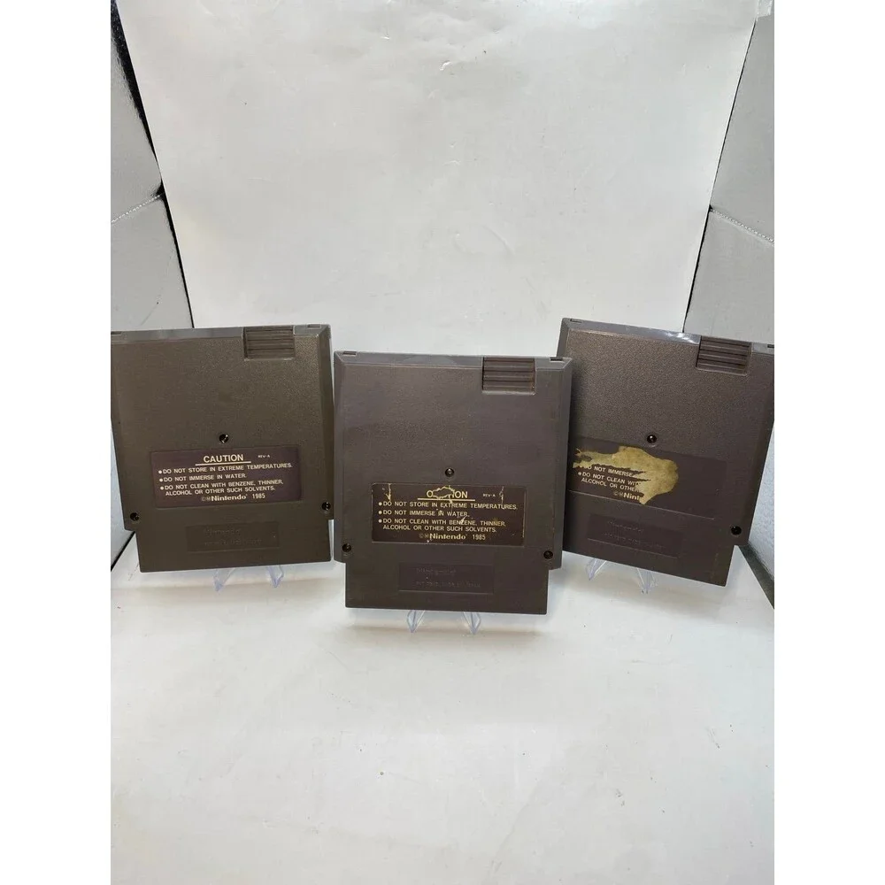 Super Mario Bros 1 2 3 - Original Nintendo NES -Trilogy OEM Bundle (carts Only)